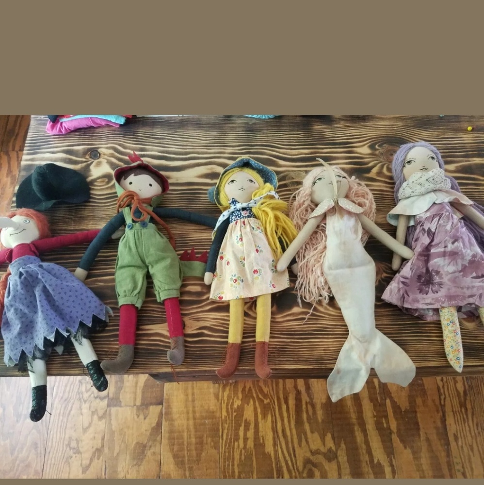 OOAK Walforf Montessori Dolls Homeschool